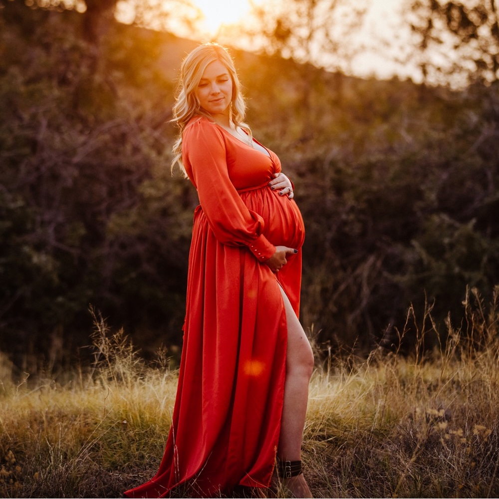 Baltic Born Lydia Maxi Dress | Red